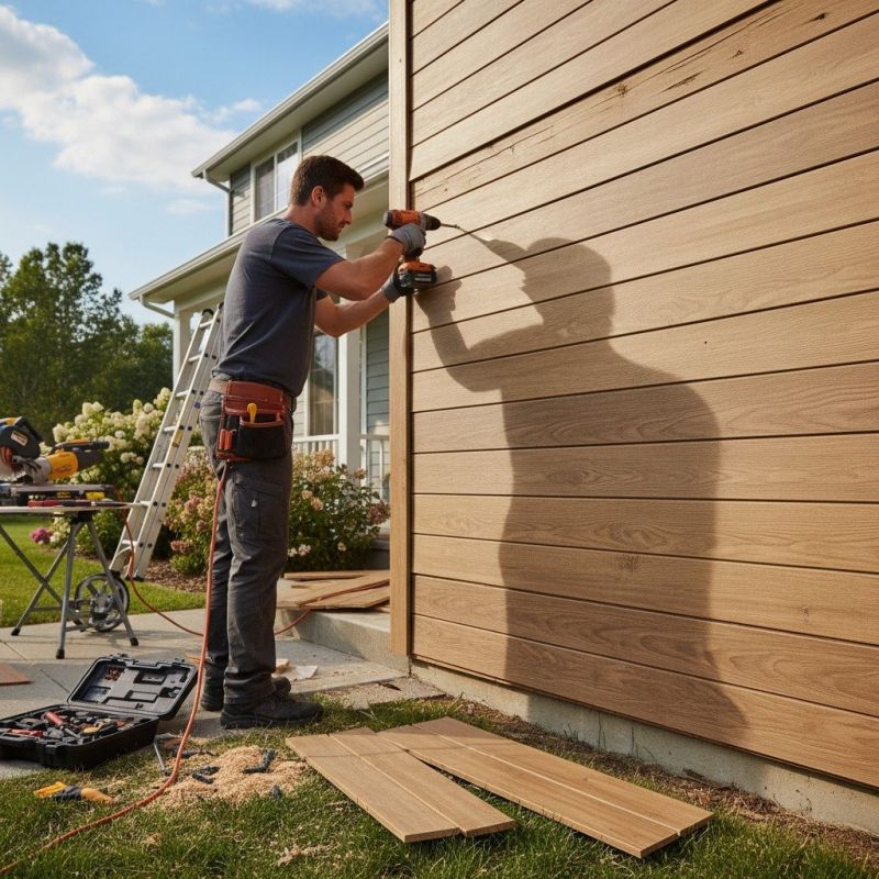 Exterior Wood Siding Repair